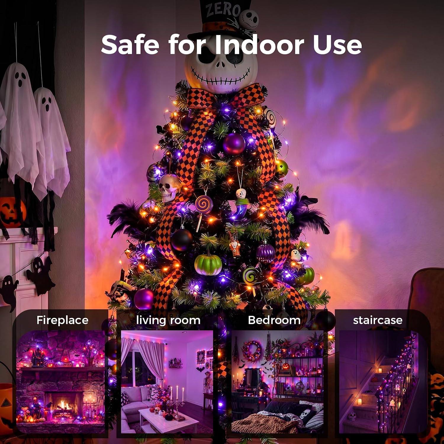 Detalle de Brightown Halloween String Lights, 50 LEDs