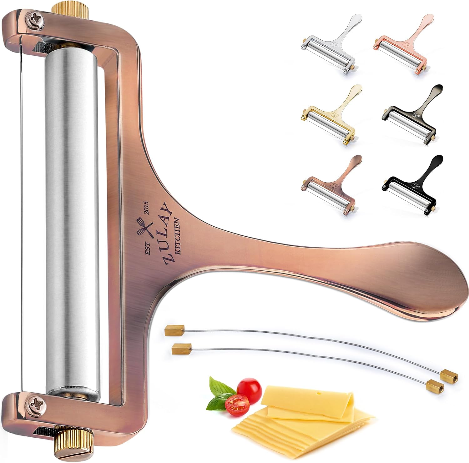Detalle de Zulay wire cheese slicer with 304 stainless steel wire
