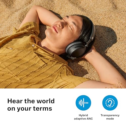 Detalle 2 de Sennheiser ACCENTUM Plus Wireless: Auriculares Bluetooth con 50 horas de autonomía y ANC híbrida adaptativa