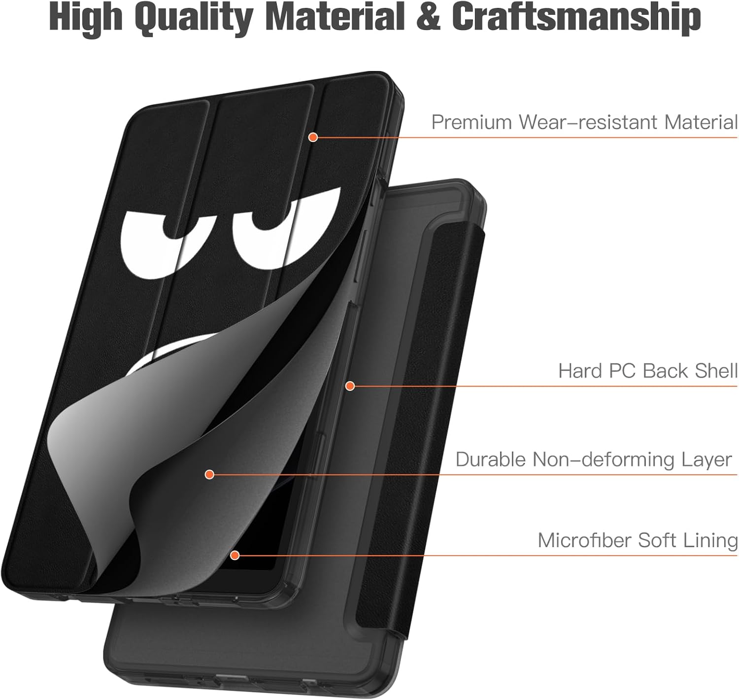 Detalle 2 de FINTIE Case for Samsung Galaxy Tab A11 8.7 inch (2025) / Tab A9 8.7 inch – Ultra-thin Protective Case with Translucent Back