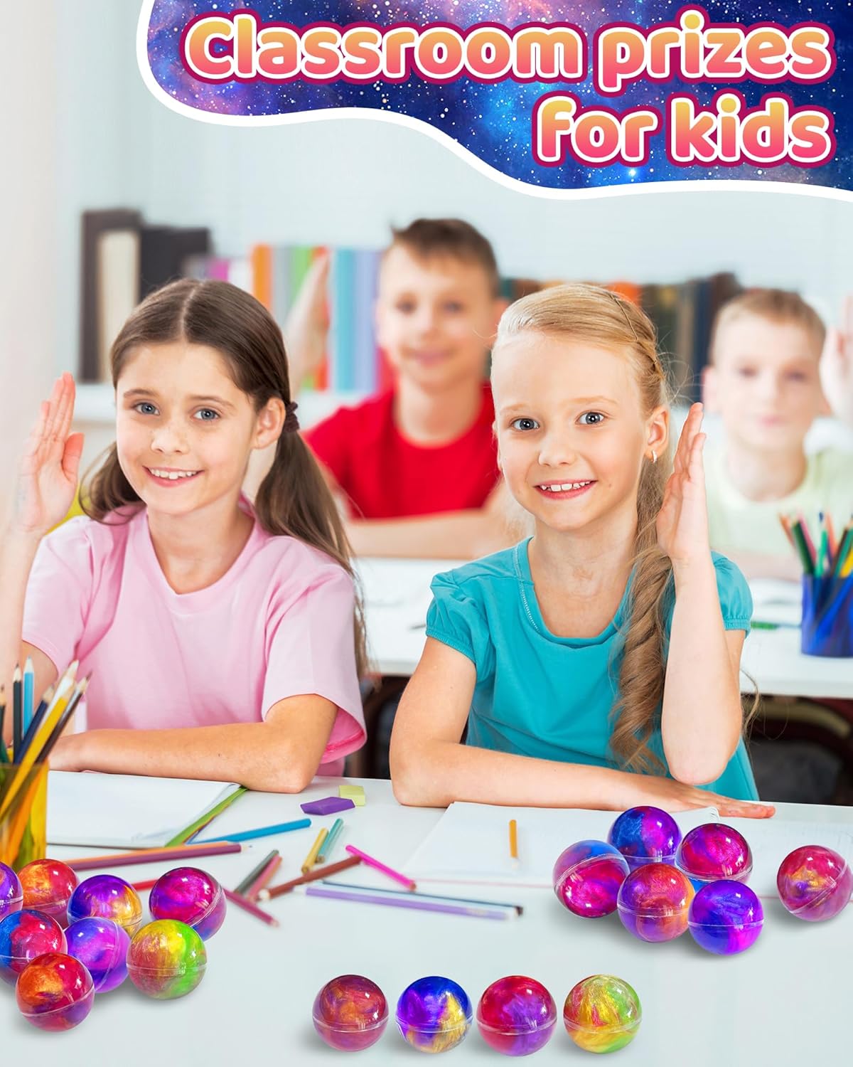 Thumbnail 3 de Galaxy Slime 24-Pack Party Favors