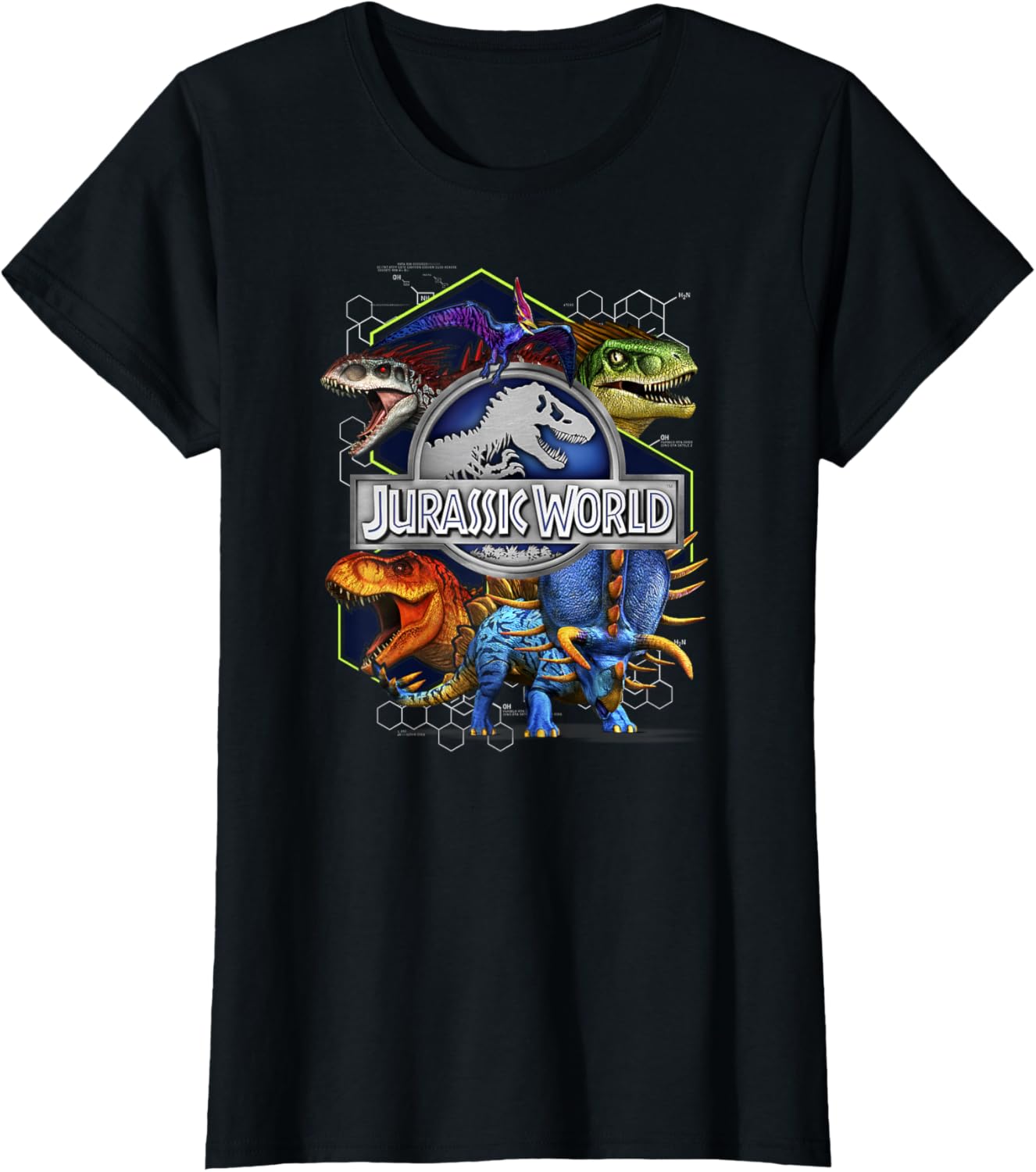 Detalle de Jurassic World Maglietta Octagon C1