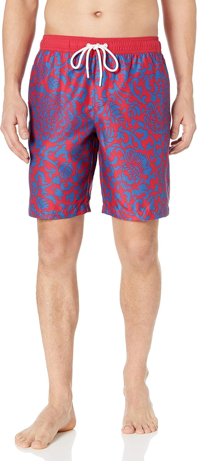 Detalle 2 de Amazon Essentials Men's 9" Relaxed-Fit Quick-Dry Swim Trunk (Discontinued Colours)