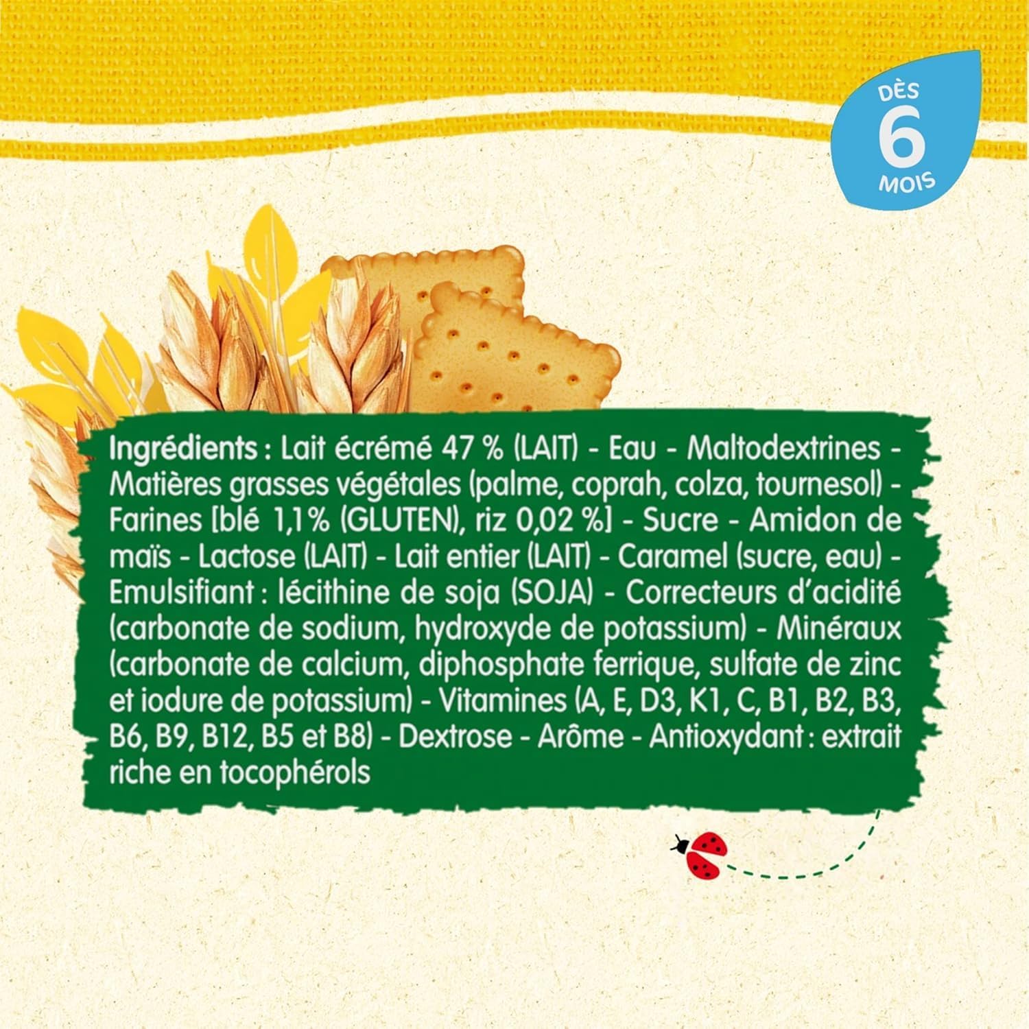 Detalle 2 de Blédina Blédidej Biscuit 6 mois