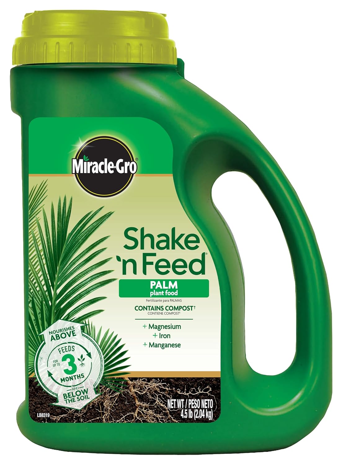 Detalle de Miracle-Gro 3002910 Shake 'N Feed Palm Plant Food, 4.5 lb. Powder