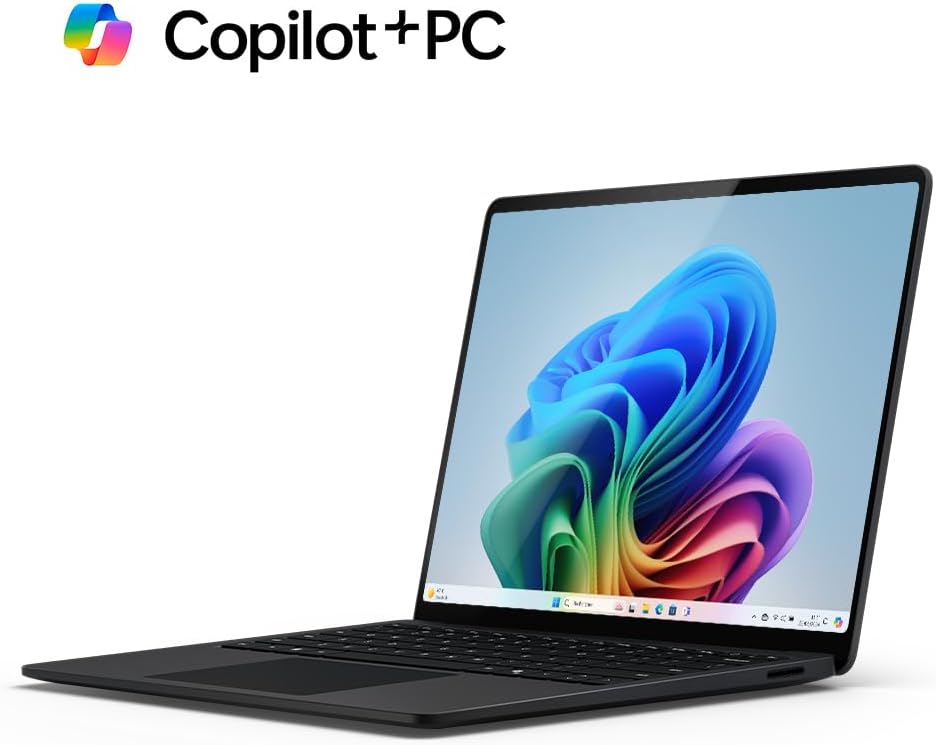 Thumbnail 1 de Microsoft Surface Laptop Copilot+ PC 13.8” – Snapdragon X Elite, 16GB RAM, 1TB SSD, Nero
