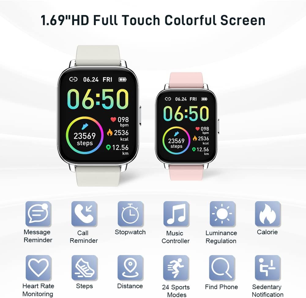 Thumbnail 1 de Motast Smart Watch 1.69" fitness tracker