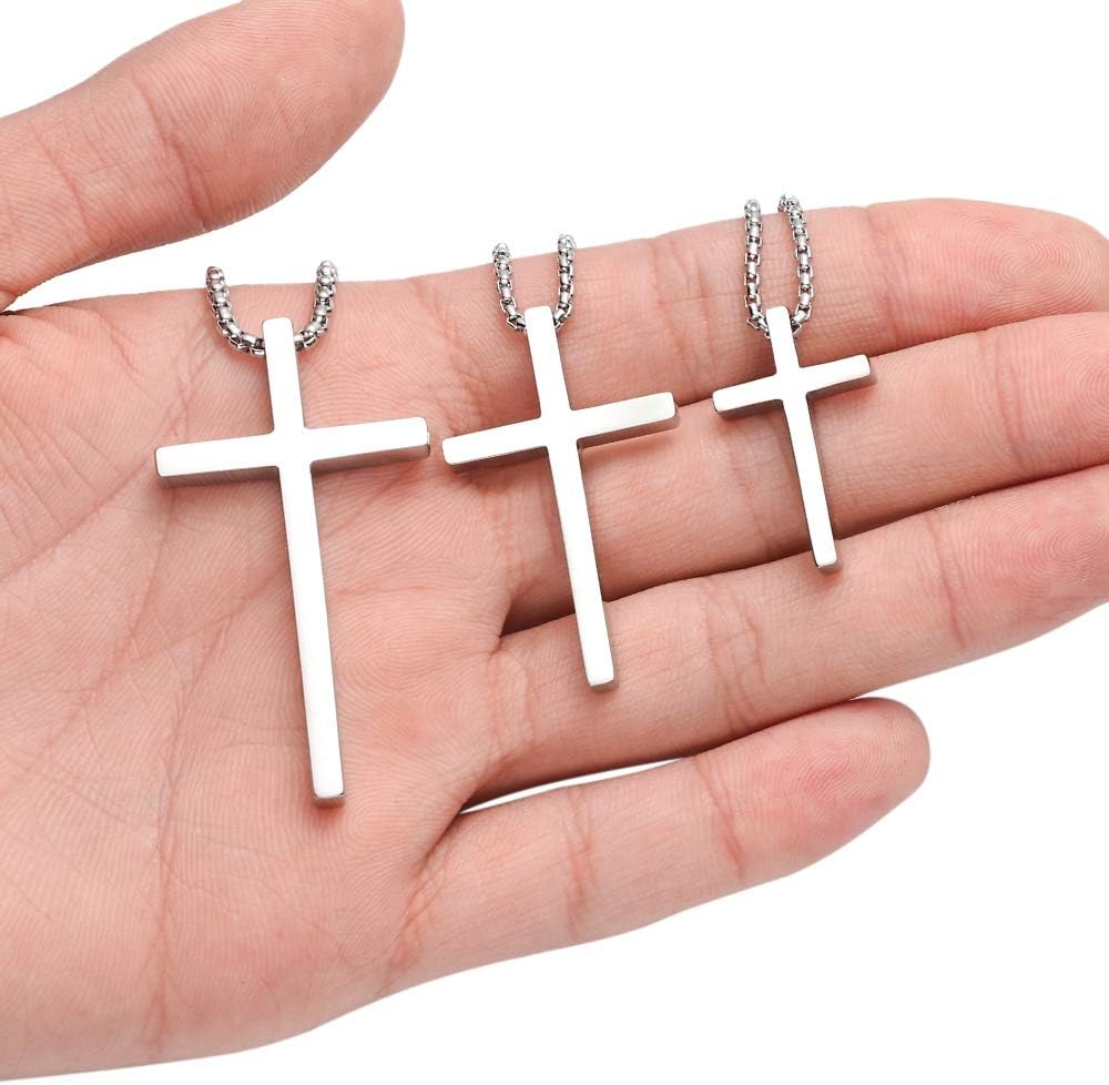 Thumbnail 4 de M MOOHAM Cross Necklace 20 in