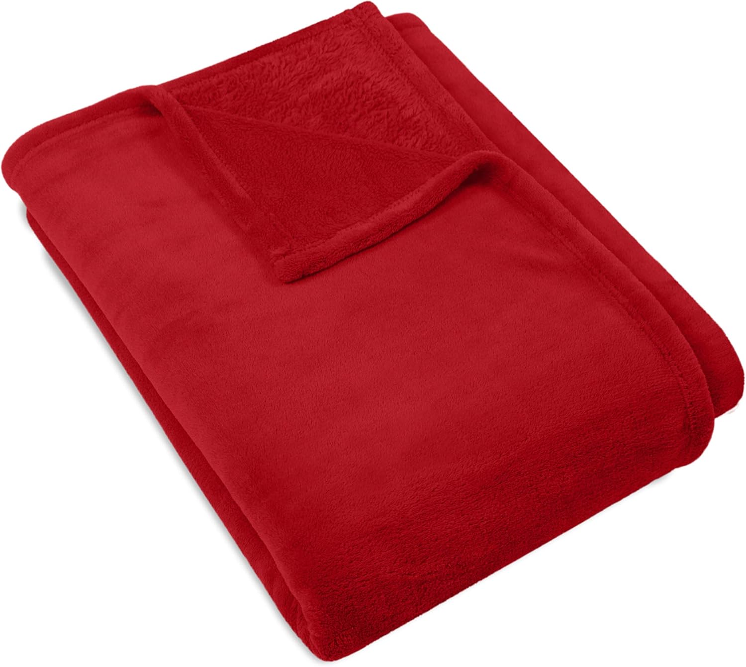 Thumbnail 6 de Plaid Polaire 150x200 cm npluseins – Couverture Corail Fleece Bordeaux, douceur et chaleur douce