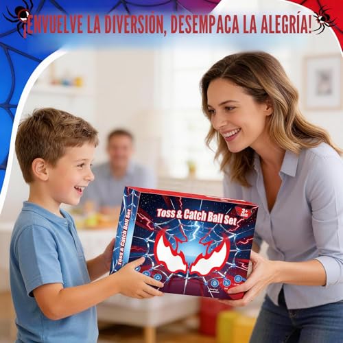 Thumbnail 6 de HaoVrisn: Juguetes de Lanzar y Atrapar para niños — pelotas autoadhesivas para playa, piscina y jardín