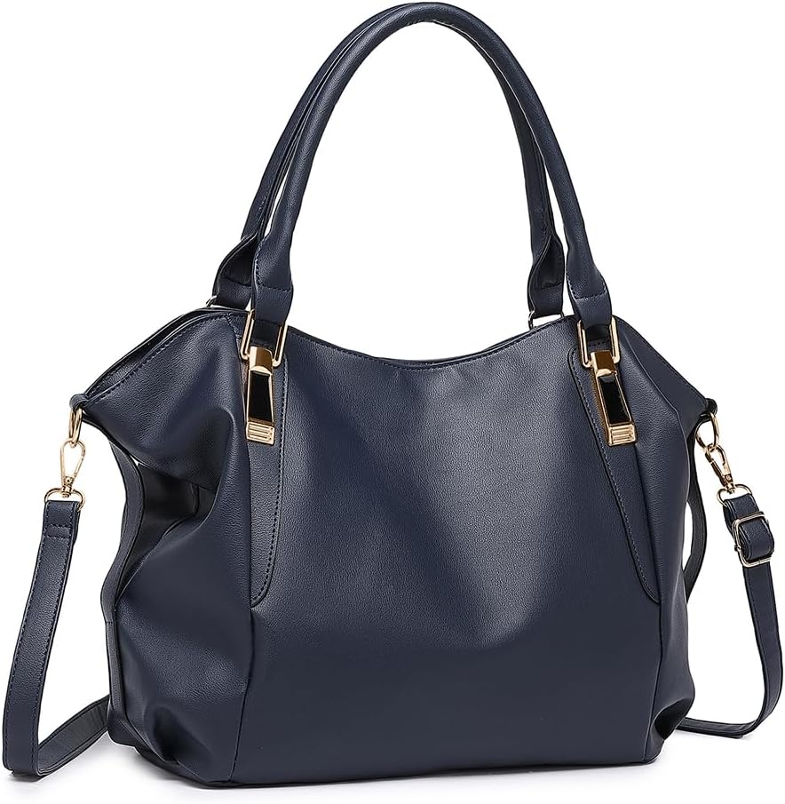 Thumbnail 6 de Miss Lulu Sac à main pour femme – Grand cabas en PU souple, taille moyenne