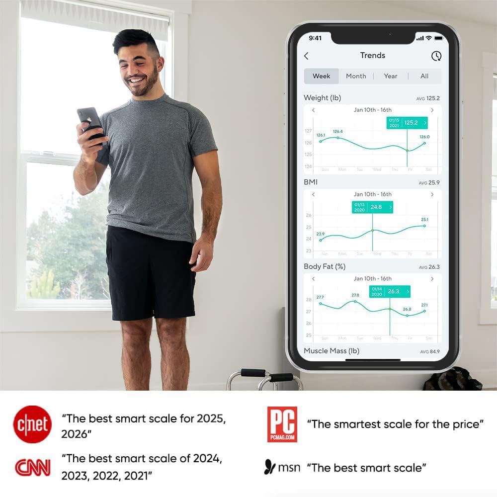 Thumbnail 1 de Wyze Smart Scale X — Digital Bathroom Scale with Comprehensive Body Composition
