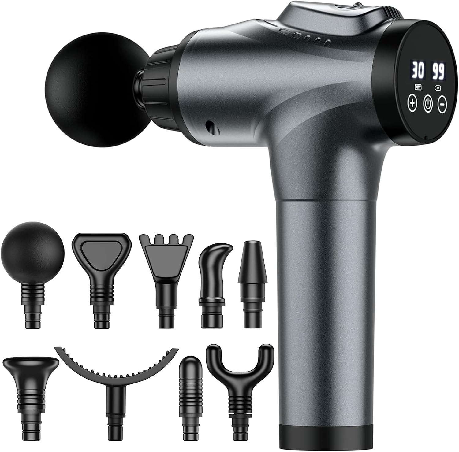 Detalle de APHERMA Massage Gun with 30 Speed Levels