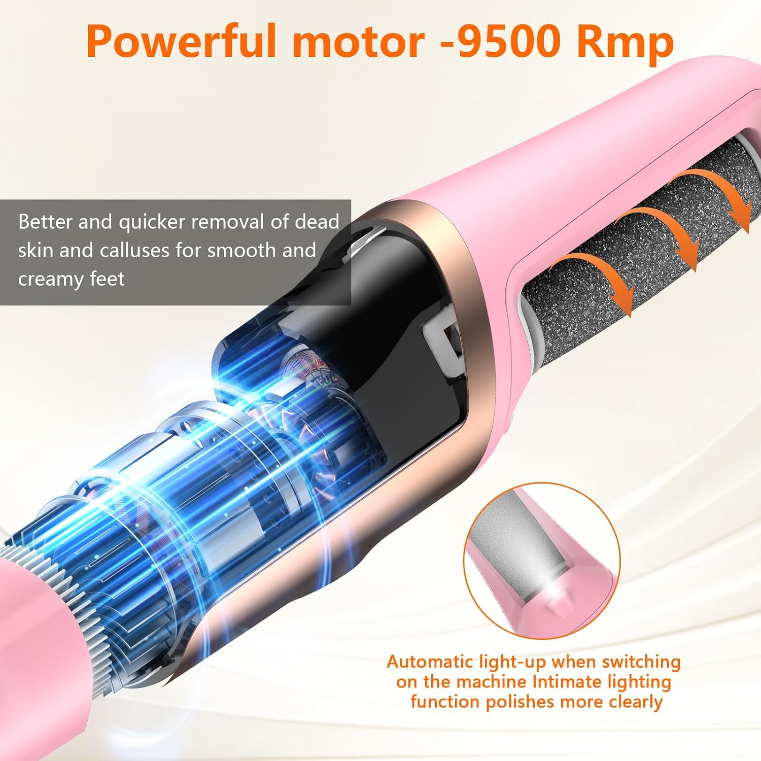 Thumbnail 2 de PKBD Electric Foot File callus remover