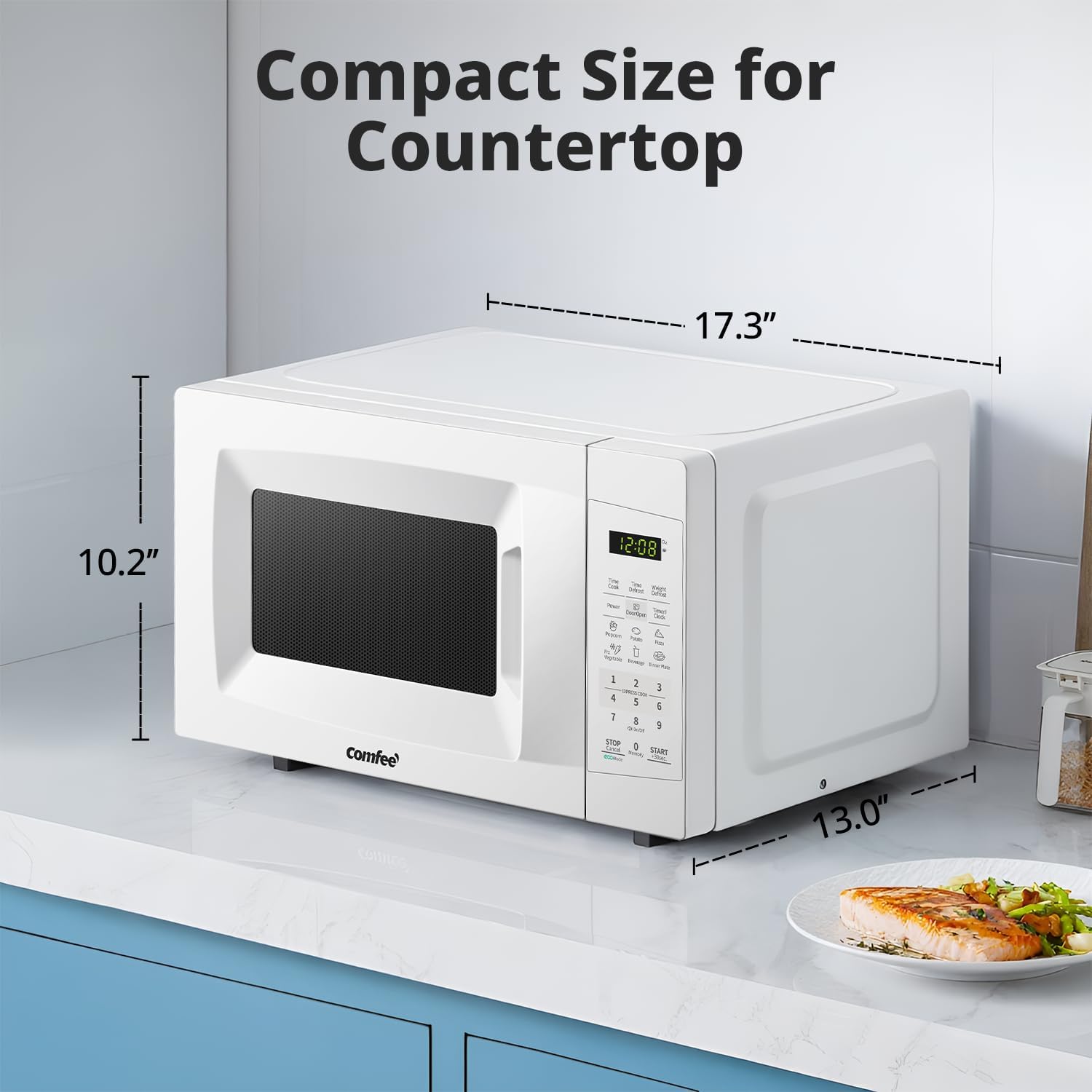 Thumbnail 4 de COMFEE' EM720CPL-PM 0.7 cu ft Microwave