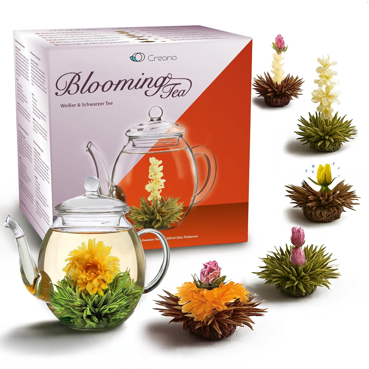 Detalle de Creano Teeblumen Mix ErblĂŒhTee 500 ml đ”