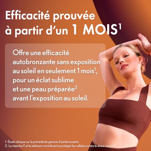 Detalle de OENOBIOL 2-en-1 Autobronzant + Préparateur Solaire Perfect Bronze – 2 mois