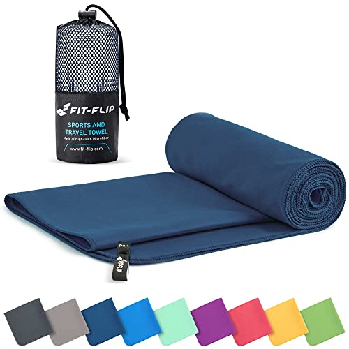 Detalle de Fit-Flip Microfibre towel compact 80×160 cm 🏖