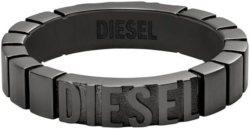 Thumbnail 4 de Diesel Bagues en acier inoxydable pour hommes – finition combo