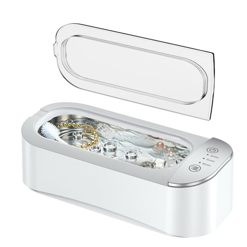 Detalle de Vpcok Direct 450ml Ultrasonic Cleaner, 45,000Hz with 3 Timer Settings