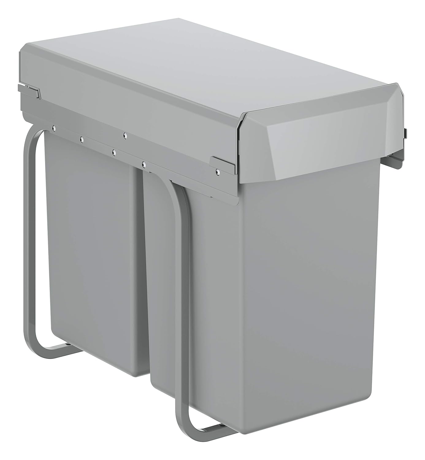 Detalle 2 de GROHE Kitchen Waste System - 2 Bins (15L Each) with Telescopic Action, Floor Mounted behind Cabinet Door