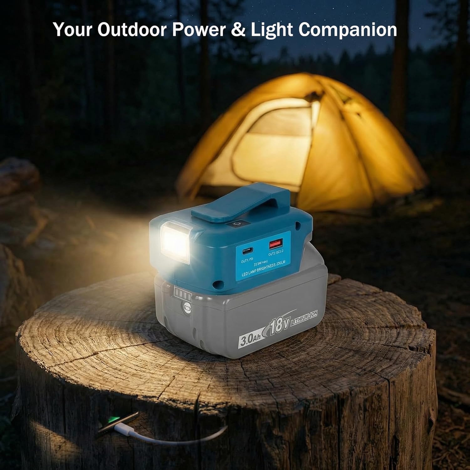 Detalle 2 de Waitley 5500mAh Ersatzakku für Makita 18V Akku