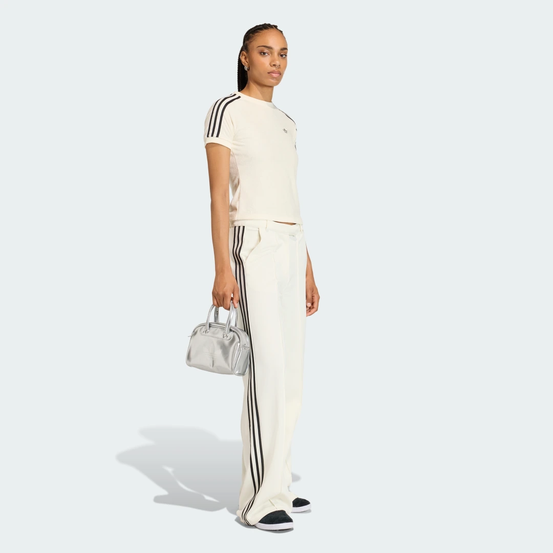Detalle de Pantalón Sport Tailored de Adidas – blanco