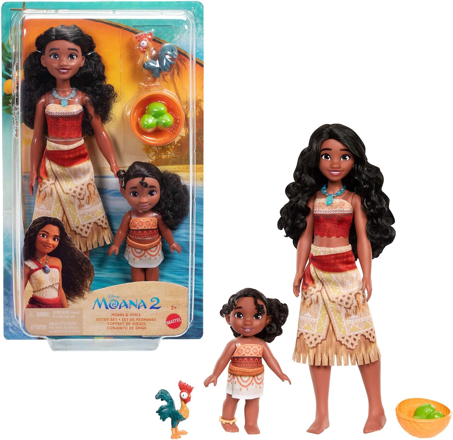 Detalle de Mattel Moana 2 Simea Fashion Doll 5‑joint