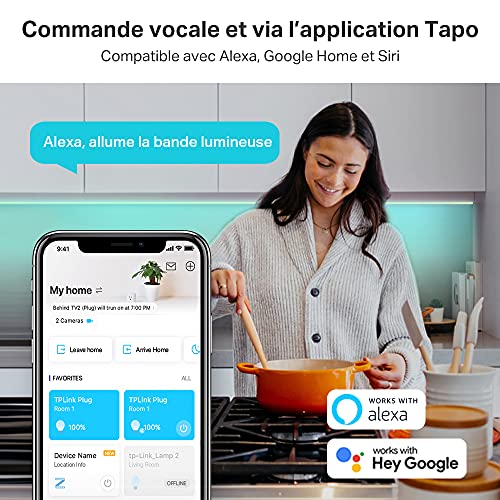 Thumbnail 1 de Tapo Ruban LED Connecté WiFi 5m Multicolore RGB L900-5 – lumière programmable sans hub