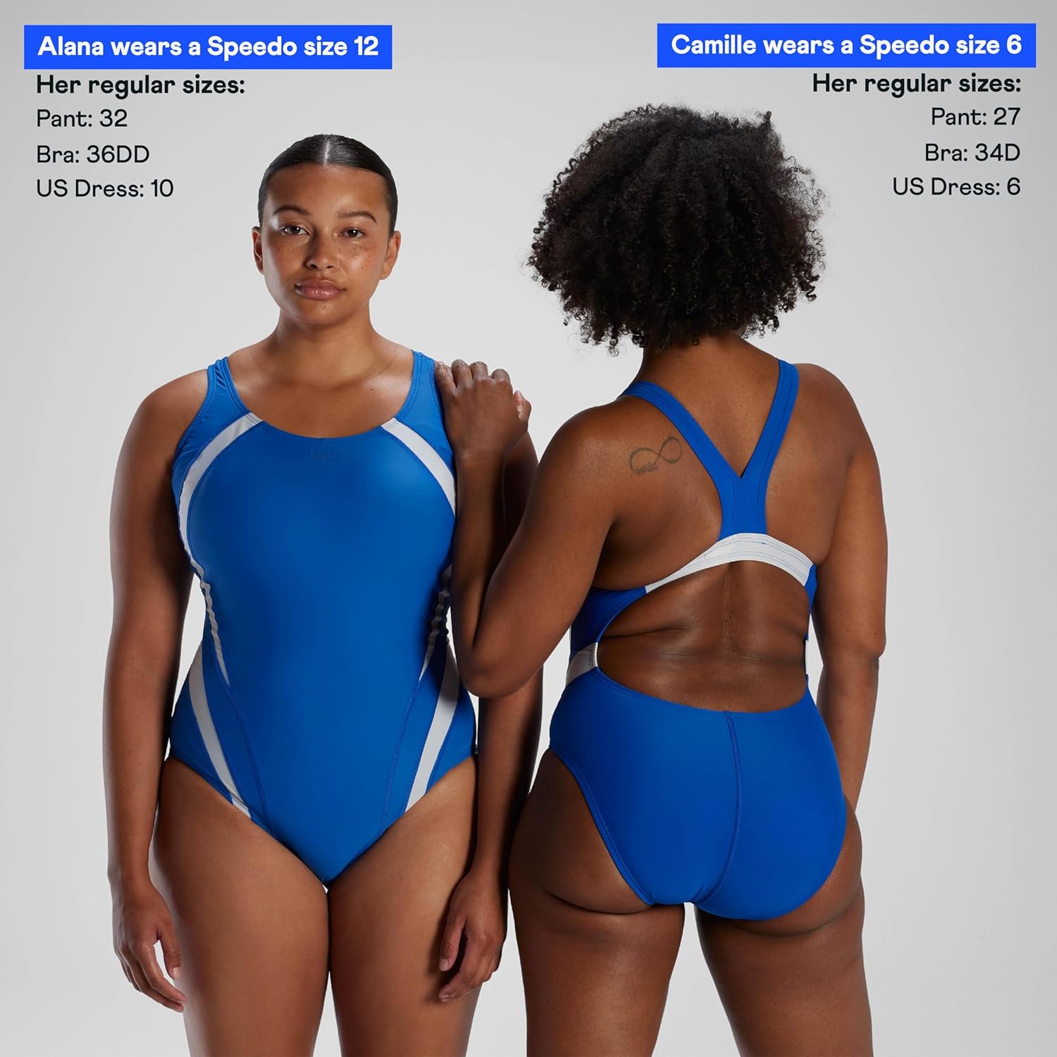 Thumbnail 4 de Speedo Women's Swimsuit One Piece Creora Highclo Quantum Splice High Cut Solid