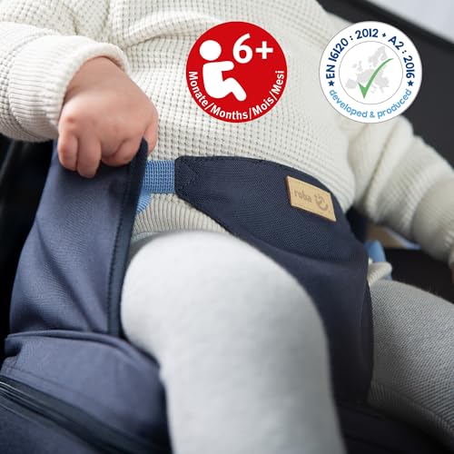 Detalle de roba Boostersitz – Mobiler, flexibler Kindersitz mit erhöhten Seitenteilen