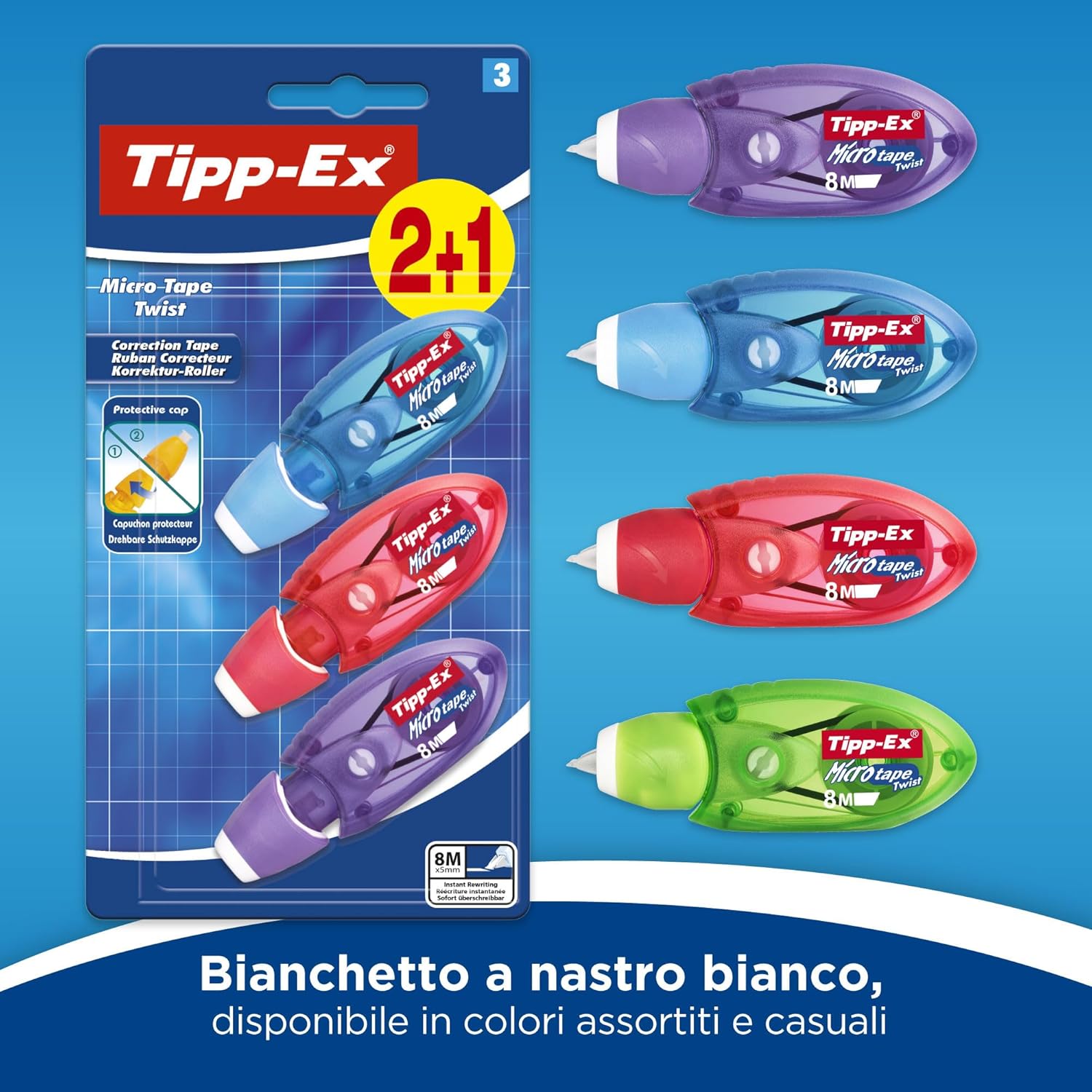 Detalle 2 de Tipp-Ex Correttore a Nastro Micro-Tape Twist