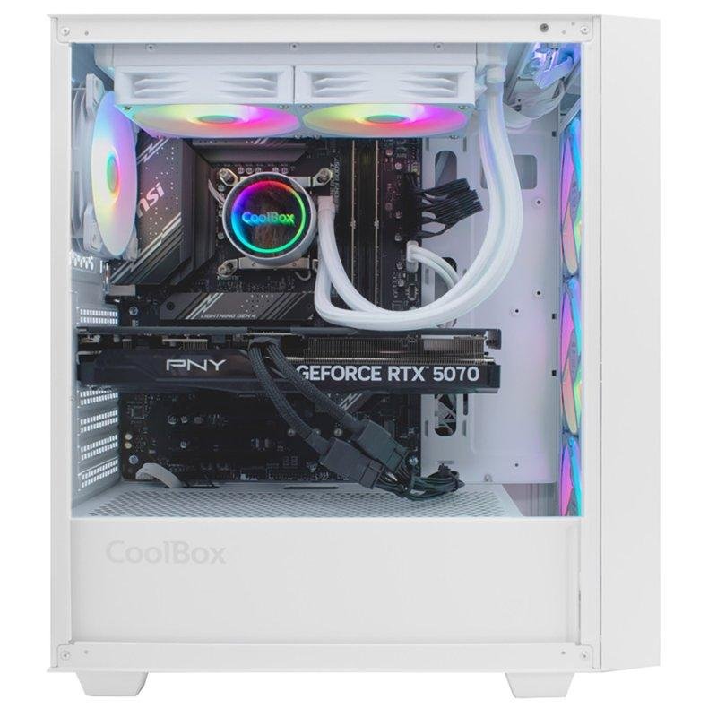 Detalle 2 de Deep Gaming Vortex: PC sobremesa con i7-14700F y RTX 5070 para gaming y creación