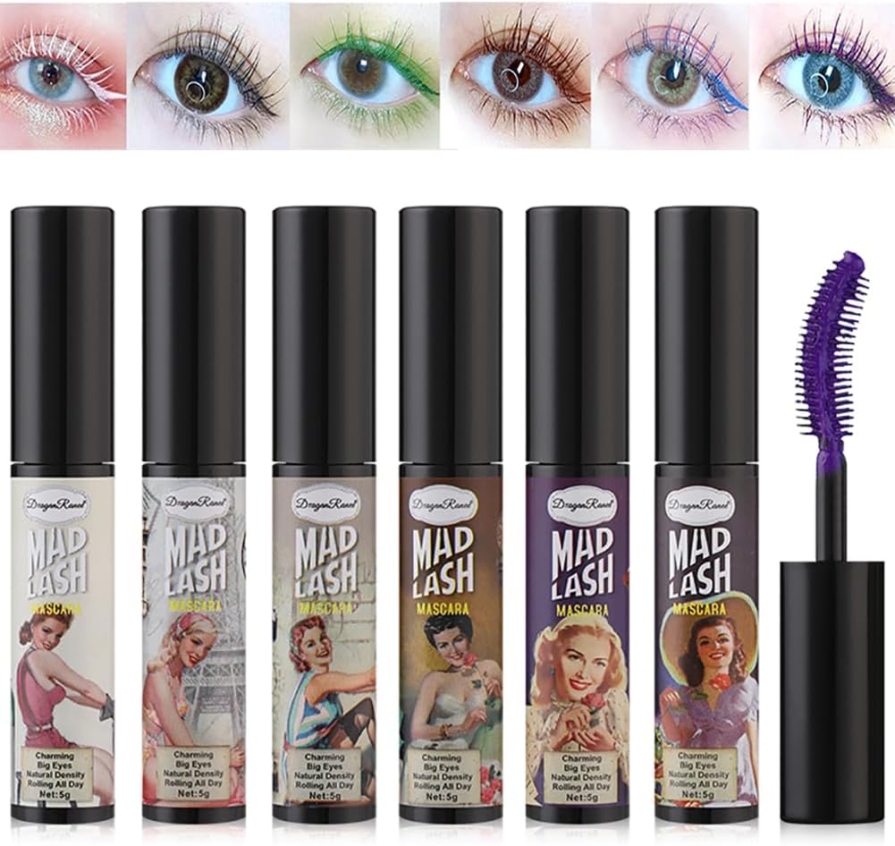 Detalle de Mascara colorato a 6 colori – volume intenso e lunga tenuta, effetto morbido e definito