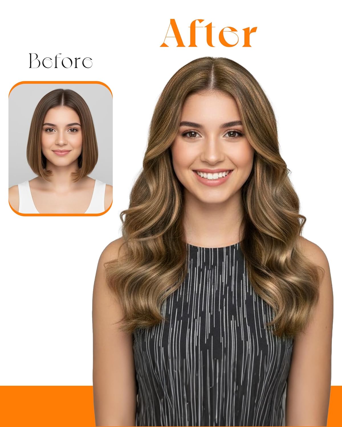 Thumbnail 4 de Sunny Hair 24 Inch Seamless Butterfly Weft Hair Extensions