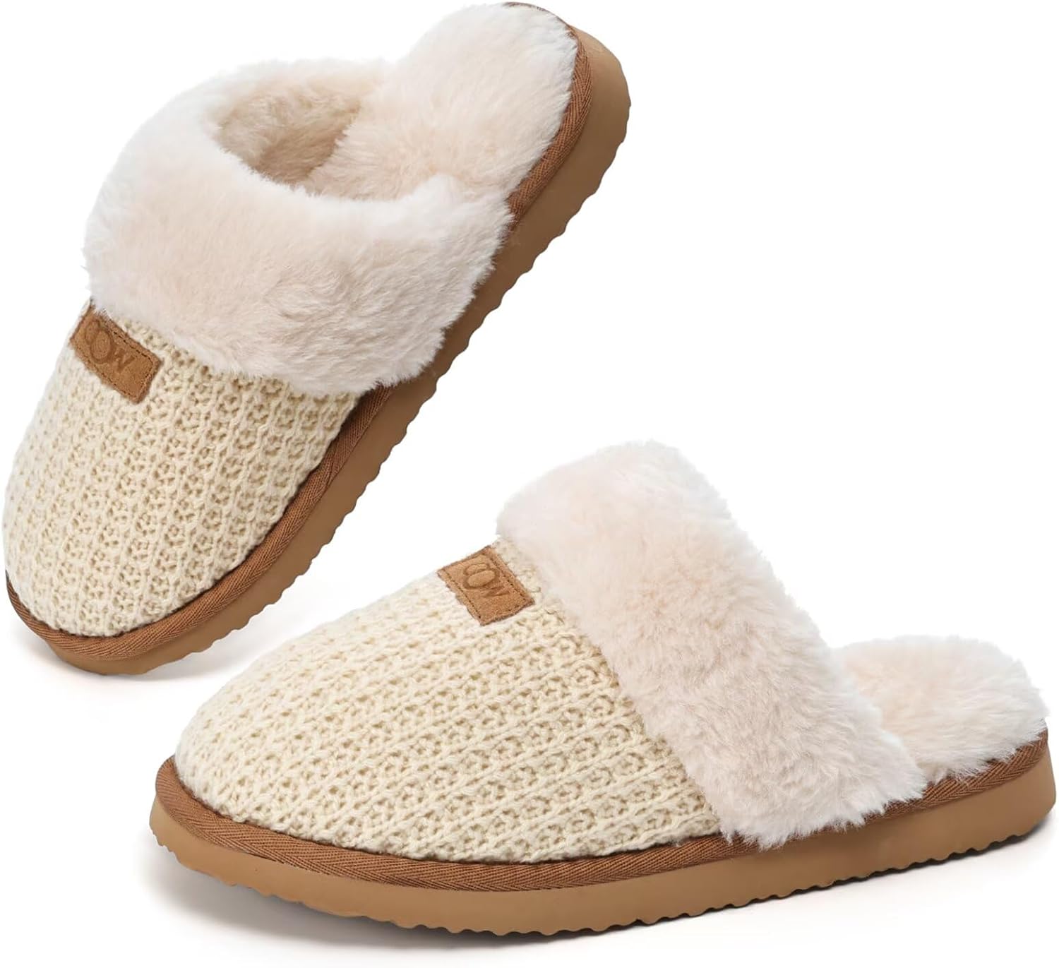 Detalle 2 de OOW Cozy House Slippers Women memory foam slippers