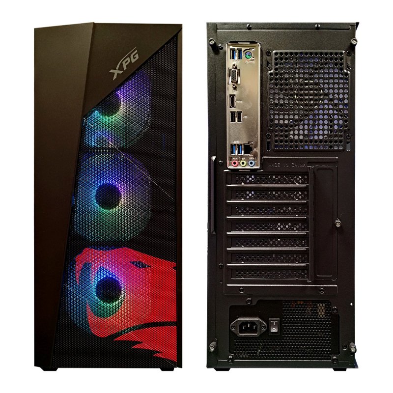 Detalle 2 de IBUYPOWER Fighter Axe X Plus AMD Ryzen 7 5700G: potencia para multitarea y gaming ligero sin gráfica dedicada