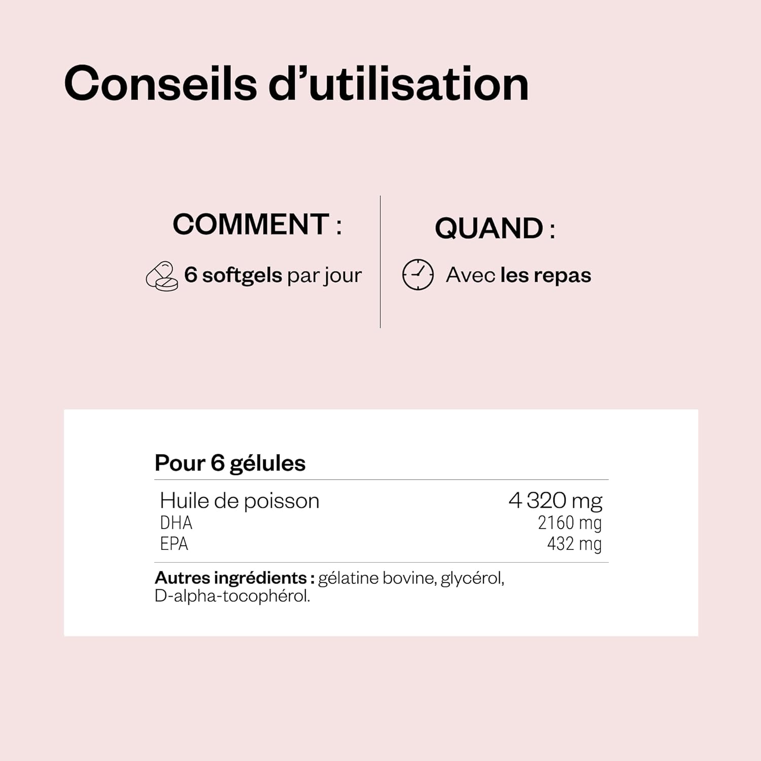 Thumbnail 5 de Supersmart Super DHA – Cœur et Cerveau (Oméga-3 DHA/EPA) en capsules oleuses