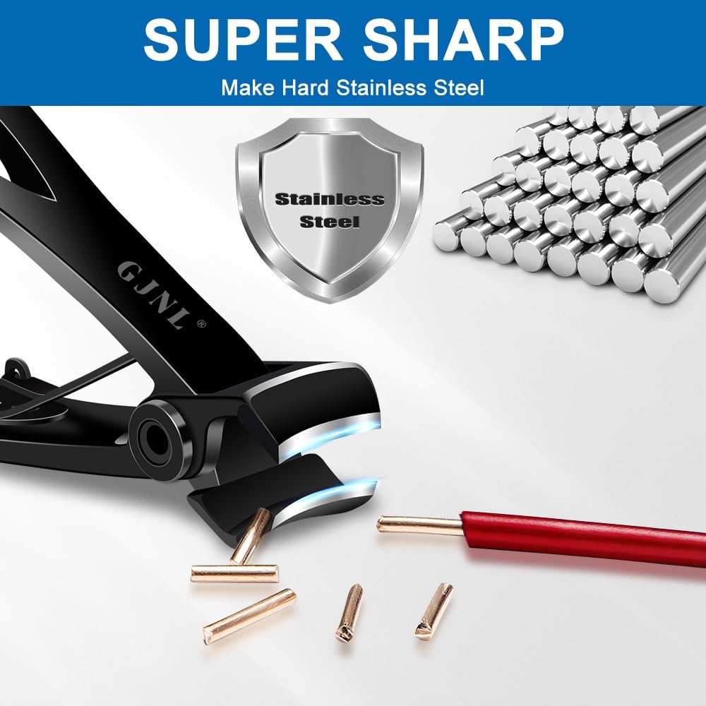 Detalle de Nail Clippers 16mm Wide Jaw for Thick Toenails ✂