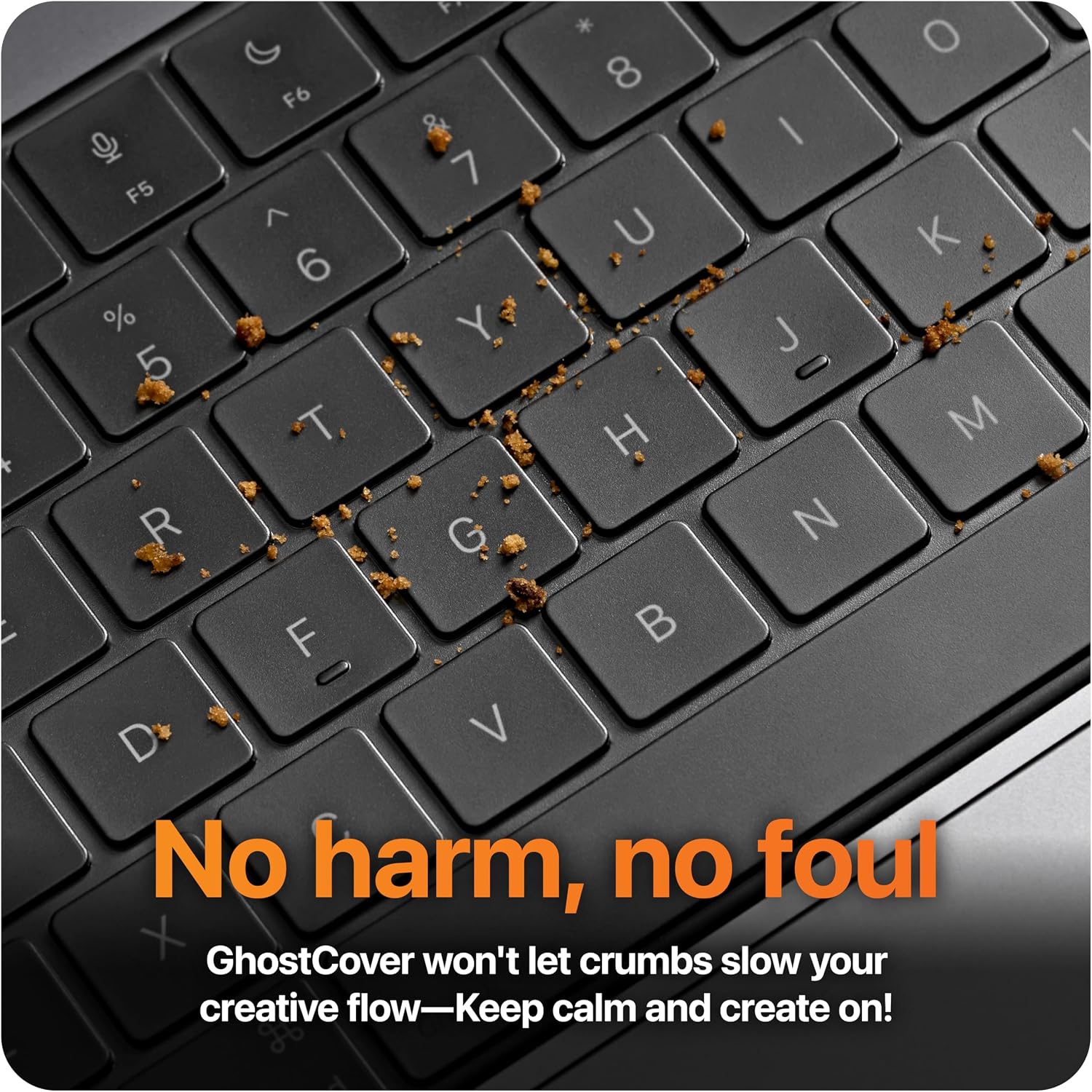 Detalle 2 de GhostCover Keyboard Cover, 0.12 mm