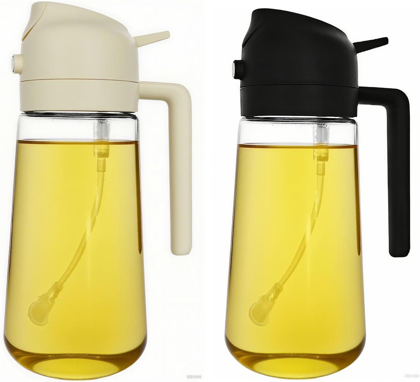 Thumbnail 5 de ZHIYE 500ml 2-in-1 Oil Spray Bottle for Cooking