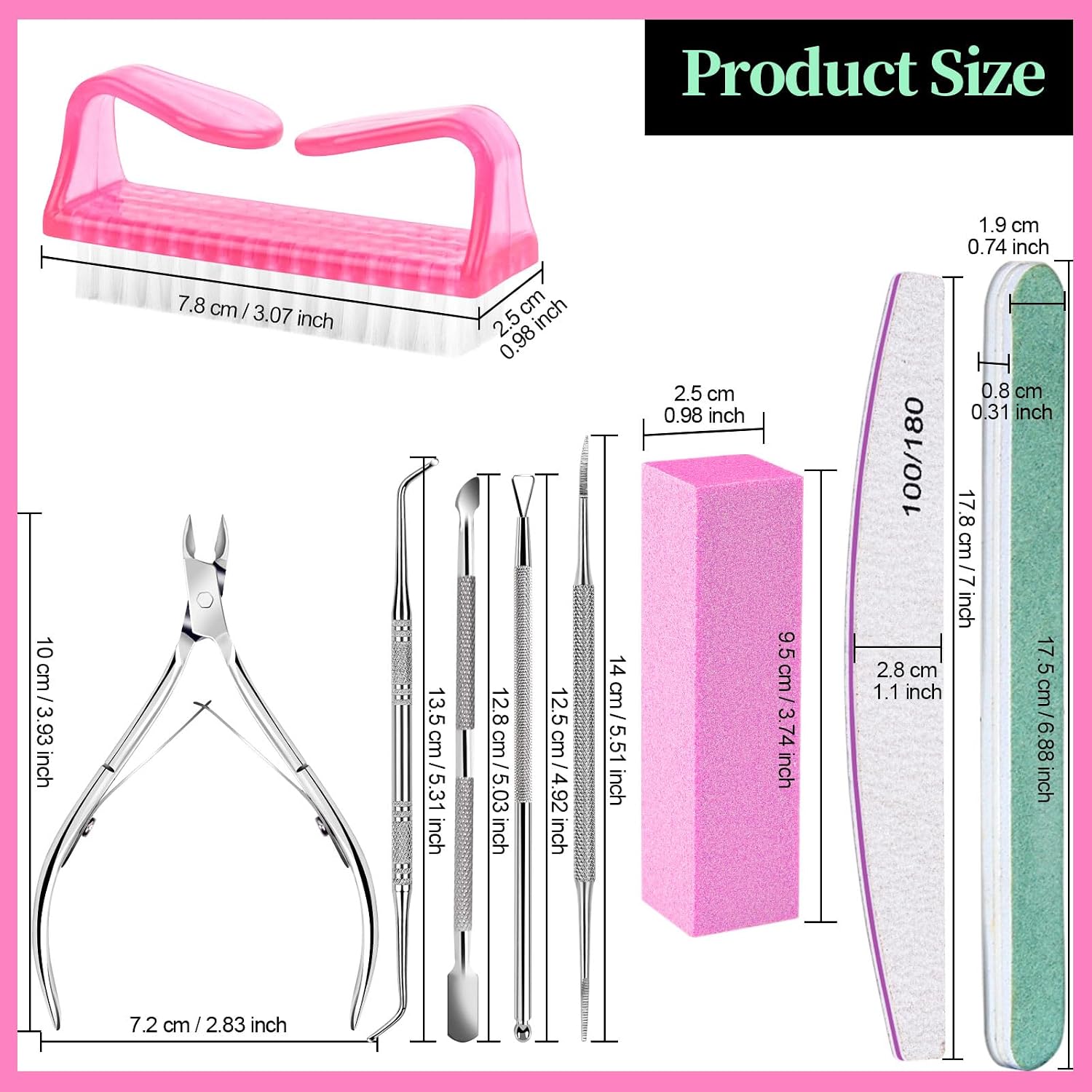 Thumbnail 6 de FANDAMEI Nail Care Kit 12pc