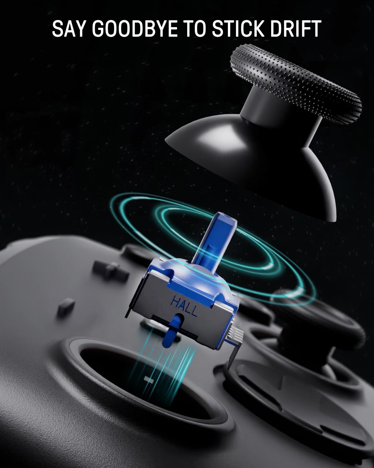 Detalle 2 de Luminex Hall Effect Switch 2 Pro Controller