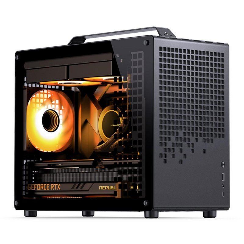 Thumbnail 3 de Jonsbo Z20 Black Mini Tower (micro ATX y SFX/SFX-L) con vidrio templado