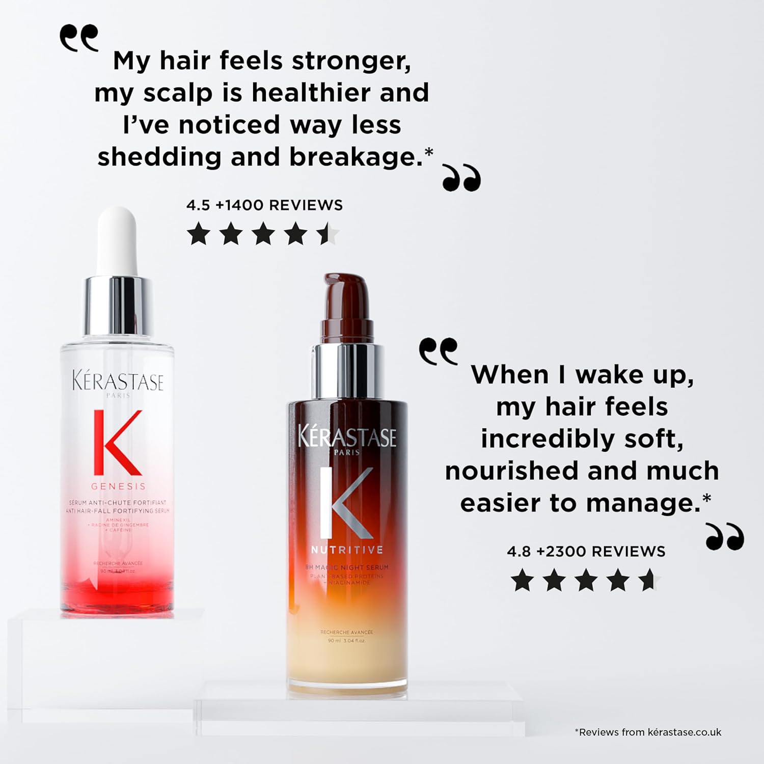 Thumbnail 4 de Kérastase Magic Power Duo: Genesis Anti-Hair-Loss Fortifiant Serum & 8H Magic Night Serum (90ml + 90ml)