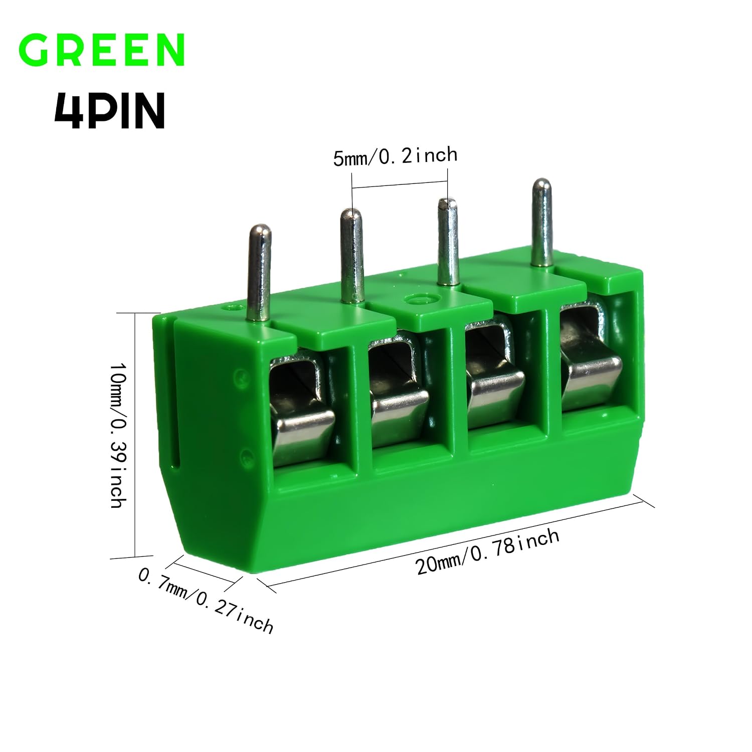 Detalle 2 de PCB Screw Terminal Connector Kit, 5mm Pitch