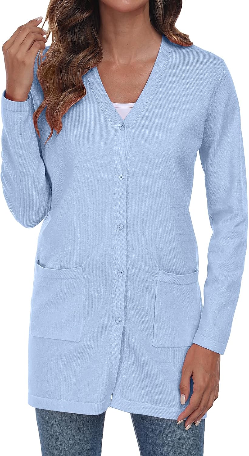 Detalle 2 de YUNDAI Women's Long Lightweight Cardigan