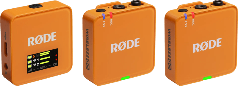 Rode Wireless GO Gen 3 Orange