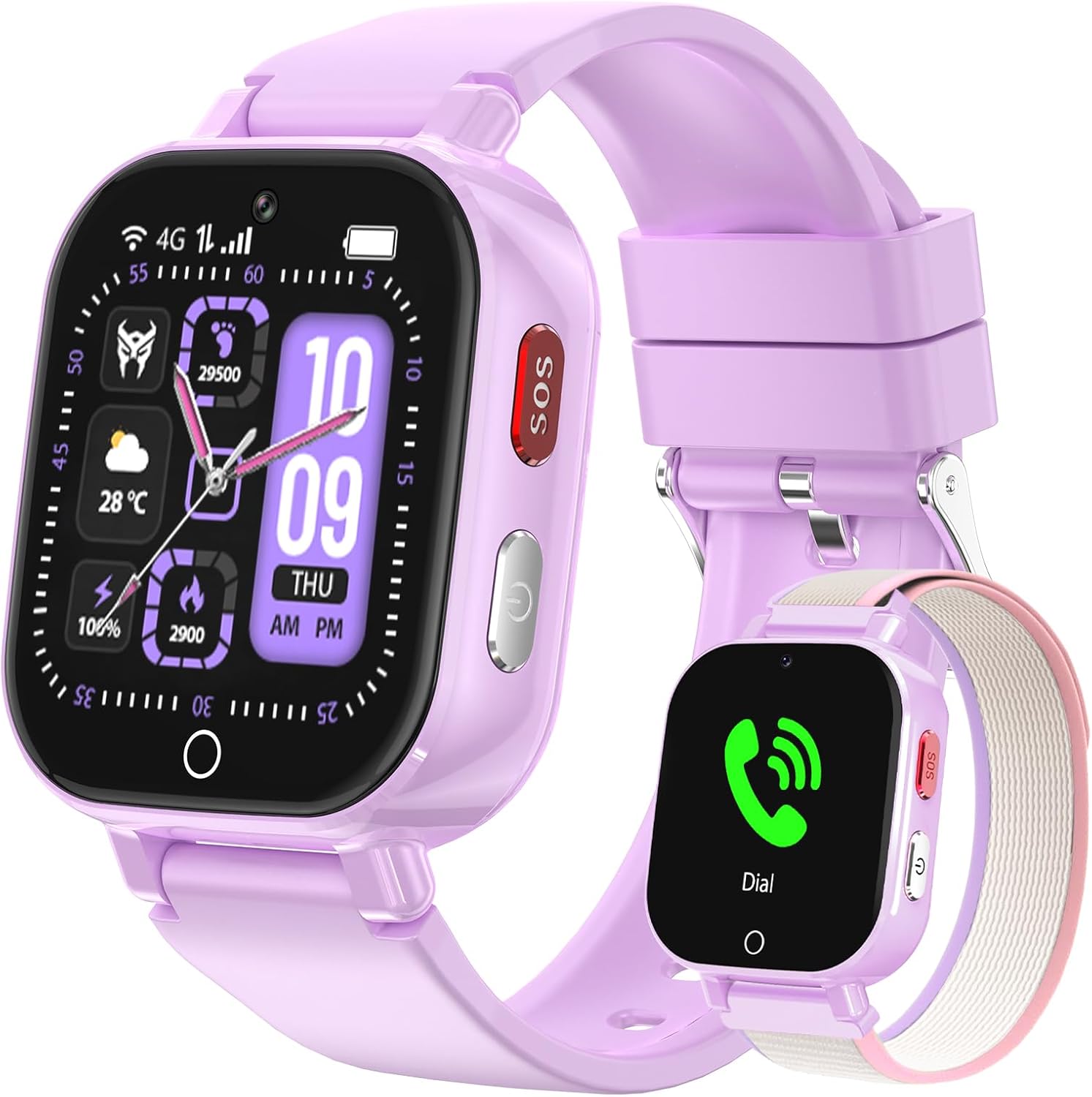 Detalle de Transformers 4G Kids Smart Watch with GPS Tracker (4G) for 4–12 Year Olds