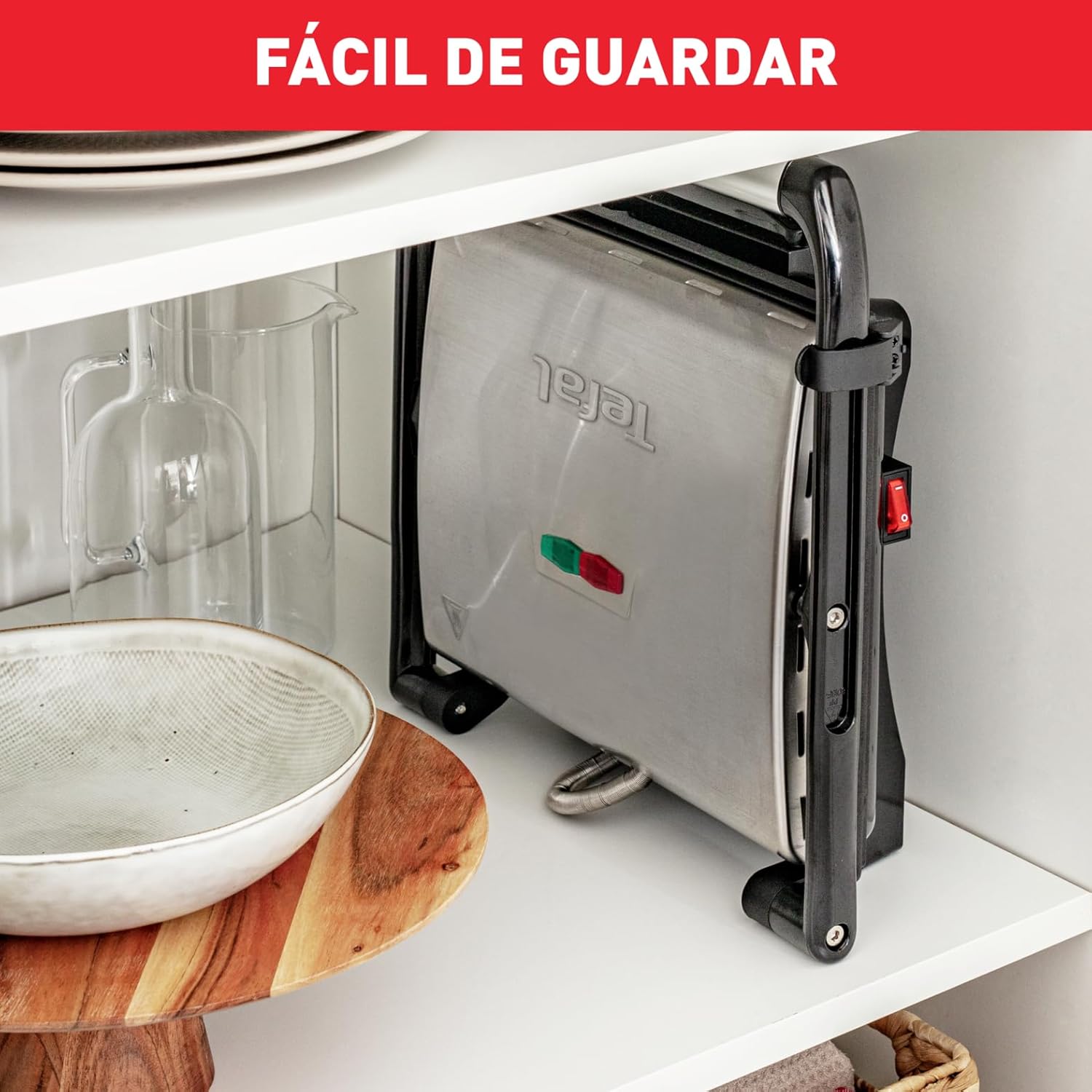 Thumbnail 6 de Tefal GC241D Grill 2000W: Placas antiadherentes y bandeja
